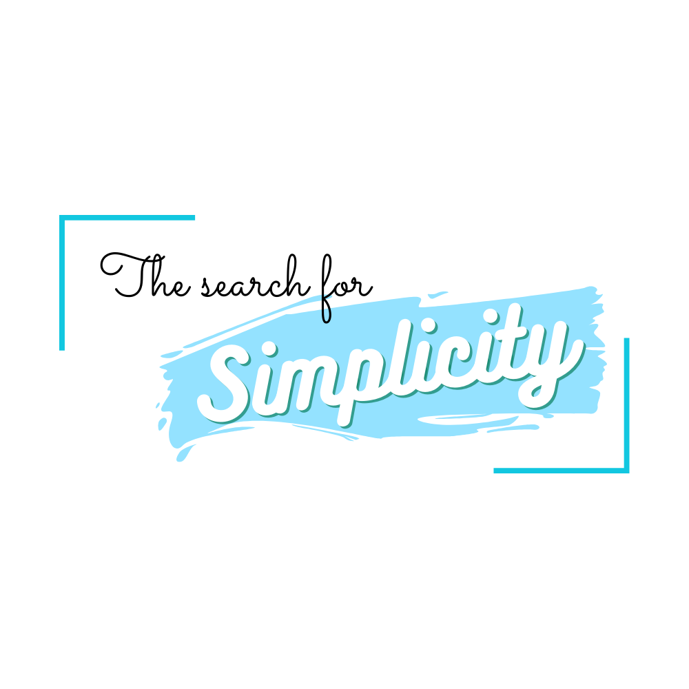The Search For Simplicity